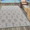 Outdoor Teppich Alessio rechteckig - 140x200 cm - Grau Bild 2
