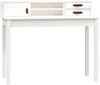 vidaXL Schreibtisch Weiß 110x50x93 cm Massivholz Kiefer 823530 Bild 2