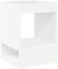 vidaXL Beistelltisch 2 pcs Weiß 40 x 40 x 56 cm Holzwerkstoff 890945 Bild 5