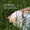 Outdoor Kissen mit Paspel ( 45 x 45 cm ) Dekokissen Garten - Reißverschluss - Schmutz- und Wasserabweisend - abnehmbarer Kissenbezug Beach Time 1er-Pack Bild 5
