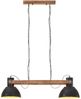 vidaXL Hängelampe Industriestil 25 W Schwarz 109 cm E27 320527 Bild 3