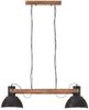 vidaXL Hängelampe Industriestil 25 W Schwarz 109 cm E27 320527 Bild 4