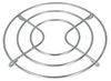 Topfuntersatz rund 20 cm Metall verchromt Bild 4