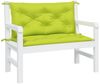 vidaXL Gartenbank-Auflagen 2 Stk. Knallgrün 100x50x7 cm Oxford-Gewebe 361670 Bild 3
