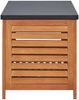 vidaXL Gartenbox 150x50x55 cm Eukalyptus Massivholz 47286 Bild 4
