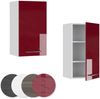 Hängeschrank Fame-Line Bordeaux Hochglanz 40 cm Vicco Bild 5
