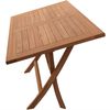 Teak Klapptisch Rovigi 75 x 120 x 80 cm Bild 5