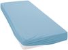 Janine Mako Jersey Spannbetttuch Bettlaken 140-160x200 cm OVP 5007 42 blau Bild 3