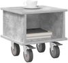 vidaXL TV-Ständer Beton Grau 37 x 35 x 35 cm Holzwerkstoff 891051 Bild 3