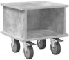 vidaXL TV-Ständer Beton Grau 37 x 35 x 35 cm Holzwerkstoff 891051 Bild 2