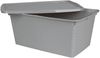 Aufbewahrungsbox 40 L Rattanoptik Dekobox Aufbewahrungskiste Allzweckbox Kiste Bild 3