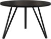 AX LIVING Couchtisch rund Cossie 67 cm, schwarzer Tisch Metallgestell Bild 2