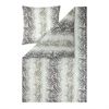 Estella Mako-Satin Bettwäsche 200x200 Zadie khaki Zebra Tierfellmuster 4846-016 Bild 2