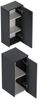 Badschrank 2er Set Taifun zur Wandmontage grafit : Grafit Bild 4