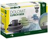 BRUNNER Geschirr-Set Melamin Geschirr Set Lunch Box Dolomit, Melamin, Resylin, Stone Touch Camping Teller 16tlg Bild 3
