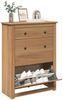vidaXL Schuhschrank PANAMA 80x35x105 cm Massivholz Kiefer 4016392 Bild 1