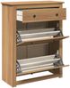 vidaXL Schuhschrank PANAMA 80x35x105 cm Massivholz Kiefer 4016392 Bild 5