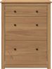 vidaXL Schuhschrank PANAMA 80x35x105 cm Massivholz Kiefer 4016392 Bild 4