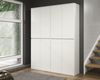 Garderobenschrank 'Nevada' Schuhschrank, weiß, 148 cm Bild 5
