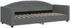 vidaXL Tagesbett Ausziehbar mit Schubladen Dunkelgrau 80x200 cm Stoff 3197238 Bild 4