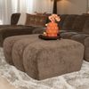 Bronx71 Hocker Luca Chenille mocha Bild 4