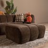 Bronx71 Hocker Luca Chenille mocha Bild 2