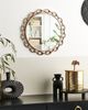 Wandspiegel YEBRA 46 cm 46 cm Gold Bild 3