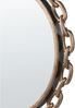 Wandspiegel YEBRA 46 cm 46 cm Gold Bild 5