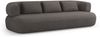 Micadoni Sofa Jenny 4-Sitzer Boucle Now or Never Grau Bild 2