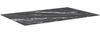 vidaXL Tischplatte Schwarz 100x62 cm 8 mm Hartglas in Marmoroptik 322275 Bild 2