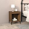 vidaXL Nachttische 2 Stk. Braun Eichen-Optik 40 x 35 x 50 cm [821889] Bild 3
