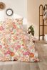 Primera Perkal Bettwäsche 155x220 Blumenwiese Flowerpower pink orange 133050-72 Bild 3