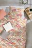 Primera Perkal Bettwäsche 155x220 Blumenwiese Flowerpower pink orange 133050-72 Bild 2