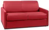 Schlafsofa 2-Sitzer CALIFE - Rot - Liegefläche: 120 cm - Matratzenhöhe: 14 cm Bild 2