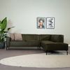 Bronx71 Ecksofa Kansas Leder olivgrün rechts Bild 5