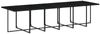 vidaXL 13-tlg. Garten-Essgruppe mit Kissen Schwarz Poly Rattan 3277710 Bild 4