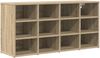 vidaXL Schuhschrank Sonoma-Eiche 103 x 30 x 51 cm Holzwerkstoff 808705 Bild 2