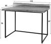 KAWOLA Schreibtisch FERHA Bürotisch Akazie massiv natur 76 x 60 x 110 cm Bild 4
