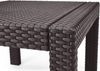 Allibert Polyrattan Gartentisch "Victoria", braun Bild 3