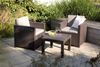 Allibert Polyrattan Gartentisch "Victoria", braun Bild 5