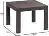 Allibert Polyrattan Gartentisch "Victoria", braun Bild 4
