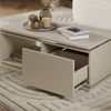 Couchtisch Linette Cashmere 90 x 50 cm mit Schublade Vicco Bild 4