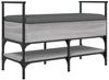 vidaXL Schuhbank Grau Sonoma 85,5x42x57,5 cm Holzwerkstoff 835232 Bild 2