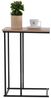 H&S Collection Beistelltisch mit MDF-Platte Natur und Schwarz 445863 Bild 4