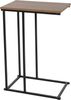 H&S Collection Beistelltisch mit MDF-Platte Natur und Schwarz 445863 Bild 2