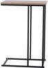 H&S Collection Beistelltisch mit MDF-Platte Natur und Schwarz 445863 Bild 3