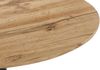 Säulentisch Holz Wildeiche-Optik Gerade Kante 80 cm Metall-Tulpenfuß STOCKHOLM 141798541 Bild 3