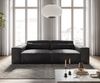 Big-Sofa Sirpio 230x95 cm Lederimitat Vintage Anthrazit Bild 2