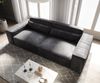 Big-Sofa Sirpio 230x95 cm Lederimitat Vintage Anthrazit Bild 4