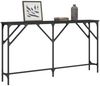 vidaXL Konsolentisch Schwarz 140x23x75 cm Holzwerkstoff 837772 Bild 4